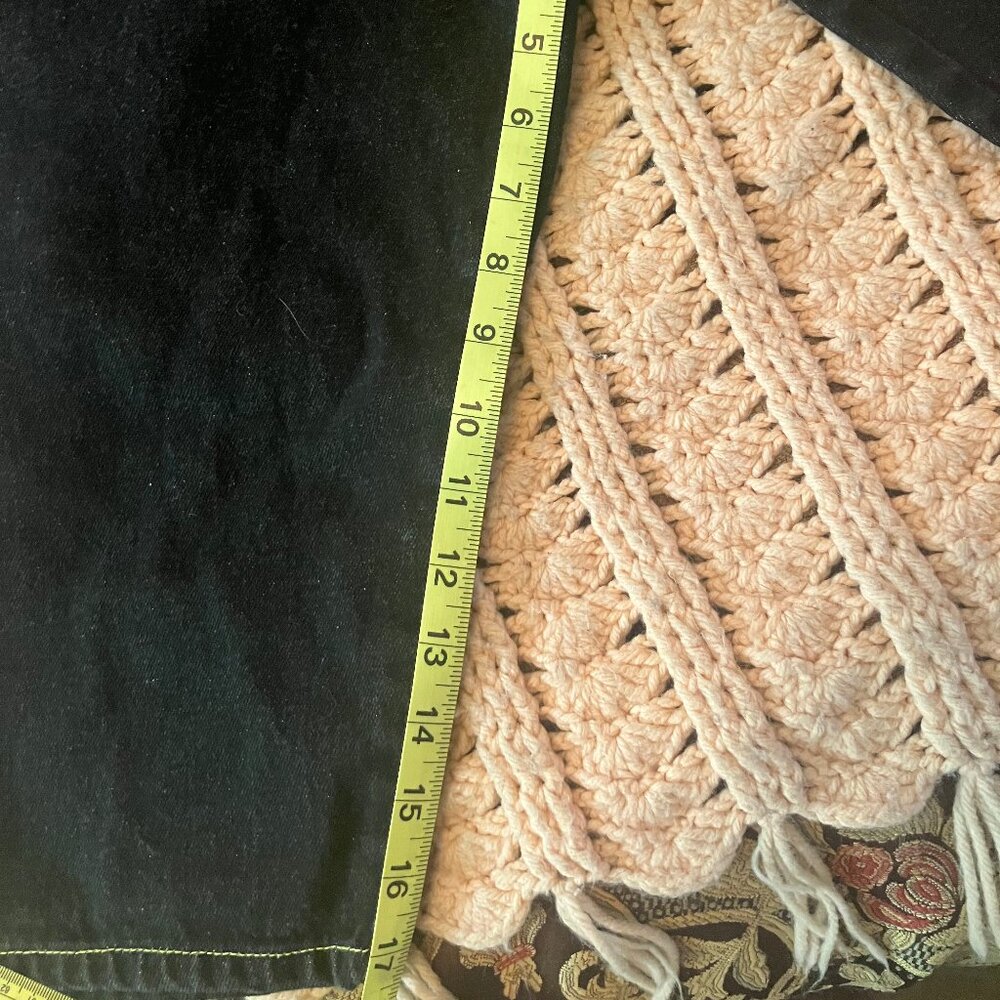 Black Crest jean shorts size 17 size 18 - Picture 3 of 7